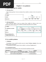 Chapitre 3 Les Pointeurs