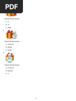 English English STD 1 Prepositions 2023