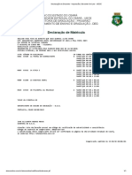 Declaração Do Discente - Impressão - Discente-On-Line - UECE