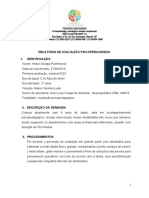 Relatório Psicopedagogia (1°coreção)