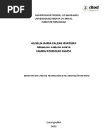 Projeto de Pesquisa - Metodologia de Pesquisa Educacional