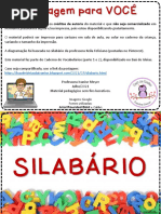 Silabário - Prof Ivanise - Baú de Ideias 2021