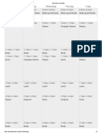 Time Table