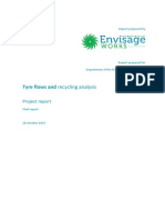 Tyre Flows Recycling Analysis