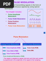 M5 Pulse Modulation Summary