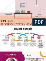 CHAPTER 1 1.0 Introduction To Electrical Power System