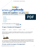 O Que É Gestão de Estoques - Logística Descomplicada