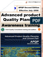 01 - APQP Training Material PDF