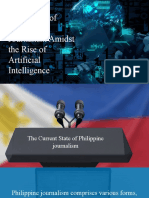 AI and Philippine Journo