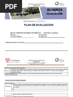 Plan de Evaluacion, Informatica Iii