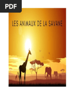 Les Animaux de La Savane