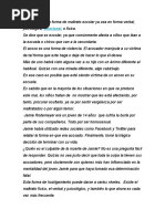 El Bulling Es Una Forma de Maltrato Escolar Ya Sea en Forma Verbal