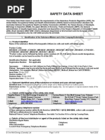 Product Data Sheet - Battery Safety Data Sheet