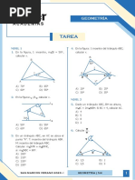 Tarea: Geometría