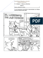 7°A - Unidad 1 - Guia 2 - Comic Minotauro