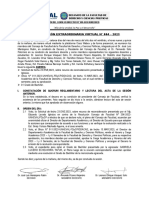 ACTA DE SESIÓN EXTRAORDINARIA #004 Del Día 14.MAR.2023