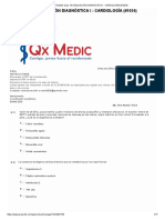 Evaluación Diagnóstica - Cardiología - Claves