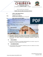 INFORME #004 - Solicito Informacion de Saldos de Balance 2022