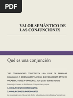 Valor Semántico de Las Conjunciones-2021