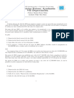 Pauta Ejercicios Extra Ayudantía VII Depreciacion