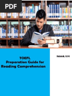 TOEFL PREPARATION GUIDE FOR READING COMPREHENSION (Learner)