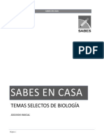 Temas Selectos de Biología - SABES en Casa - 2P