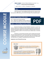 Processing Food by Thermal Application