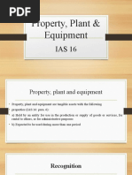 IASb 16 Property, Plant Equipment