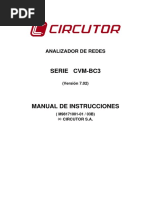 Circutor CVM-BC3 Serie User Manual