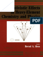 Vdoc - Pub Relativistic Effects in Heavy Element Chemistry and Physics