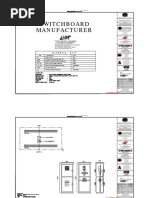 Feeder Pillar Shop Drawing