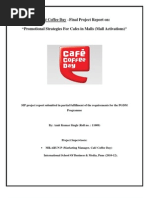 Café Coffee Day-Final Report