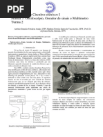 Relatório - Osciloscópio