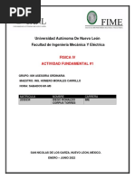 Actividad Fundamental 1 Fisica 4