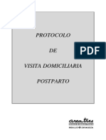 Protocolo de Visita Domiciliaria Postparto