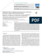 Quantitative Study On Yield Point Phenomenon of Low Carbon Steels