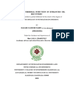 Evaluation of Thermal Injection in Enhanced Oil Recovery