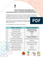 Resultados Convocatoria Stand Financiados Expohuila 2022