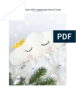 Lindo Nublado PDF Amigurumi Patron Gratis