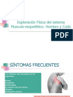 Examen - Fisico - Del - Sistema - Musculoesquelético Codo y Hombro