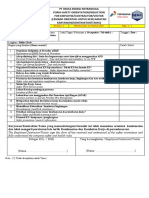 Form 32 - Lembar Safety Induction (Kontraktor)