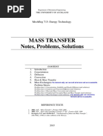 Mecheng713 MassTransfer All Notes Problems Solutions 2019