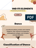 Classification of Dance