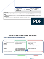 Guía para La Elaboración Del Portafolio - Final