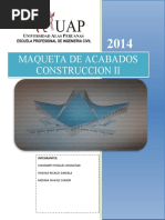 Informe de La Maqueta