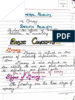 Proactive Inhibition Practical