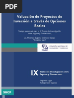 Valuacion de Proyectos de Inversion Con Opciones Reales