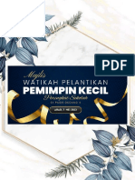 Buku Program Watikah Pelantikan Pemimpin Kecil SKPG4 2023