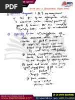 Om Introduction, Material Requirement and Aggregate Planning