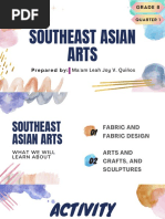 Arts 8 - Southeast Asian Arts